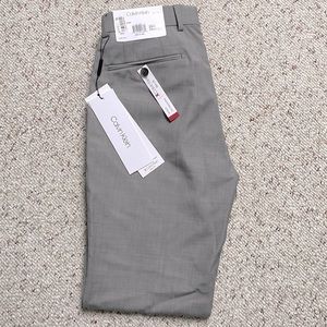 Mens Calvin Klein Slim Fit Stretch dress pants